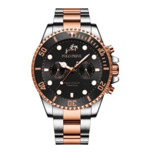 Prestige Silver Rose Gold Black